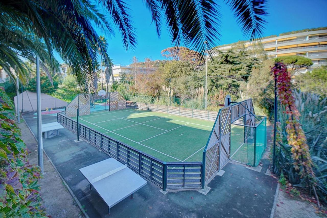 Immogroom - 2 Rooms Sea View - Swimming Pool - Terrace - Parking - Ac Cannes Luaran gambar