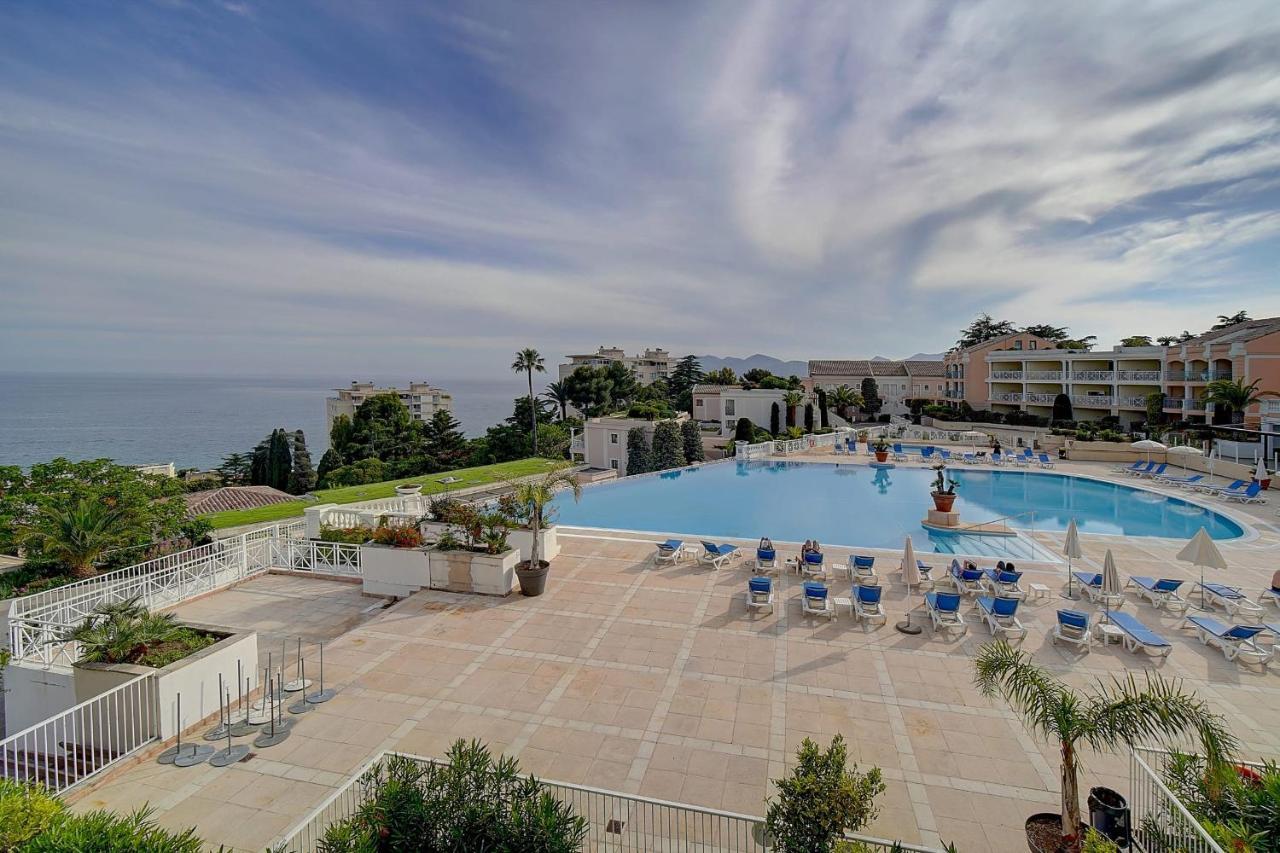 Immogroom - 2 Rooms Sea View - Swimming Pool - Terrace - Parking - Ac Cannes Luaran gambar